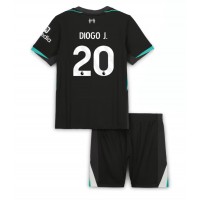 Dječji Nogometni Dres Liverpool Diogo Jota #20 Gostujuci 2024-25 Kratak Rukav (+ Kratke hlače)